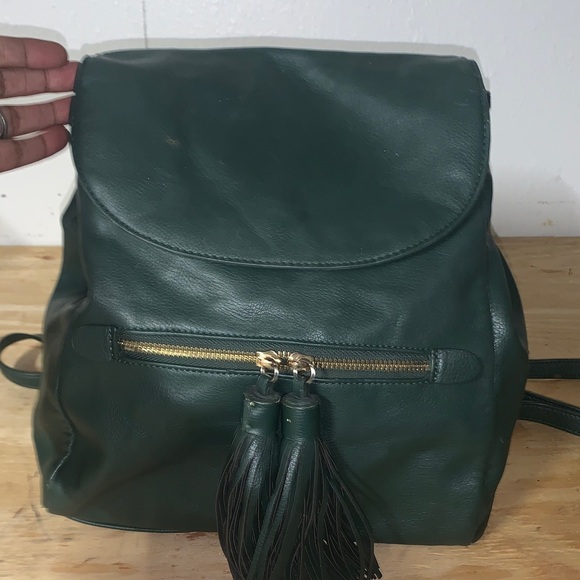Forever 21 Dark Green Backpack - Picture 8 of 9